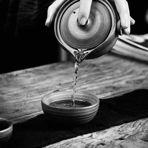 Service à thé portable en céramique Subtilsthes